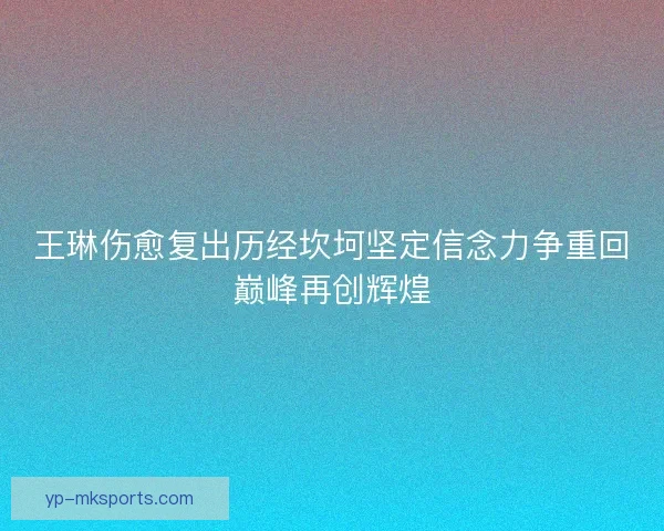 王琳伤愈复出历经坎坷坚定信念力争重回巅峰再创辉煌 王琳伤愈复出历经坎坷坚定信念力争重回巅峰再创辉煌